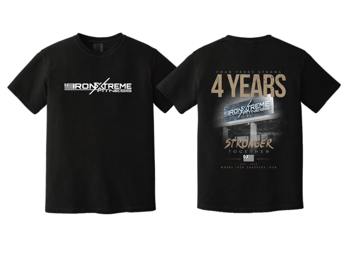IronXtreme 4 Years Strong Anniversary Tee